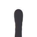 Black clitoral and G-spot vibrator