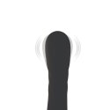 Black clitoral and G-spot vibrator