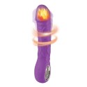 Purple vibrator - 10 different modes of vibration and heating function
