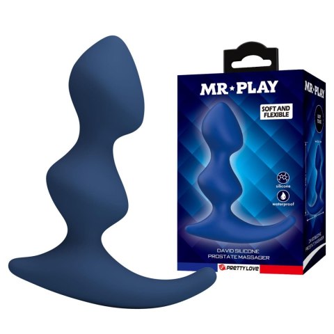 Mr. Play David Silicone Prostate Massager