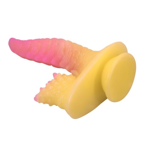 Power Monsters Flamebeast - 22.5 cm Rippled Monster Silicone Dildo