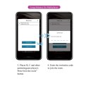 PRETTY LOVE - Nymph, 12 vibration functions Mobile APP Long-distance Control, ABS, 1 AAA battery