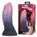 Power Monsters Dreadful Fiend - 24 cm Rippled Monster Silicone Dildo