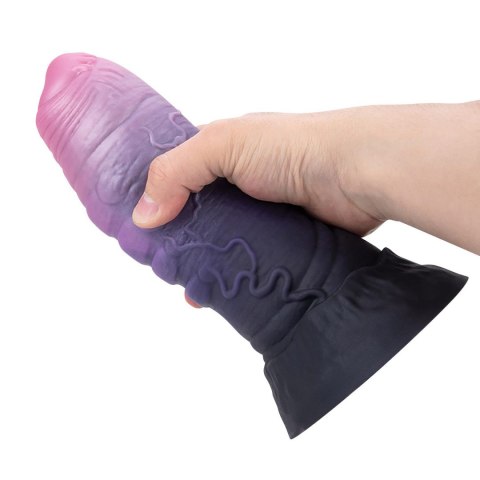 Power Monsters Dreadful Fiend - 24 cm Rippled Monster Silicone Dildo