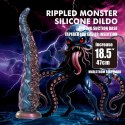 Power Monsters Maelstrom Beastlord - 47 cm Rippled Monster Silicone Dildo