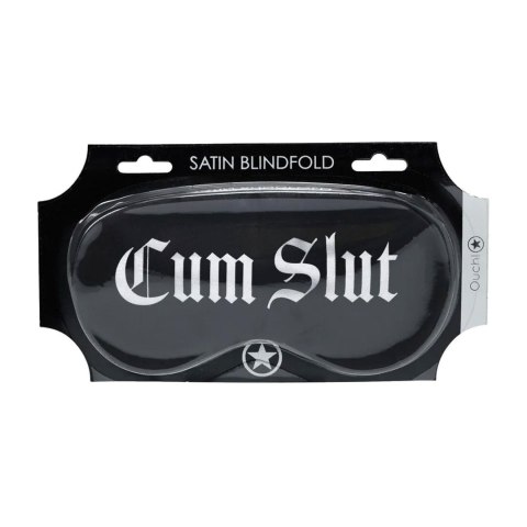 Cum Slut - Printed Satin Mask
