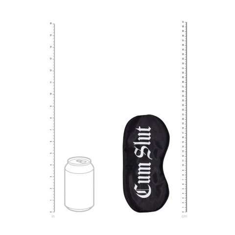 Cum Slut - Printed Satin Mask