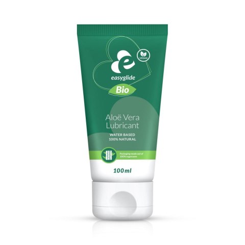EasyGlide - Bio & Natural Waterbased Lubricant Aloe Vera 100 ml