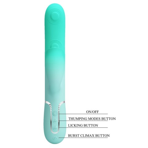 PRETTY LOVE - Gigi,7 thumping functions 7 licking modes, Silicone