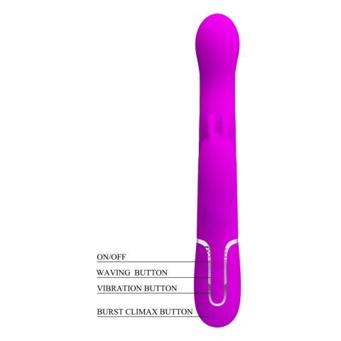 Pretty Love Laursen Purple Waving & Vibrating Rabbit Vibrator
