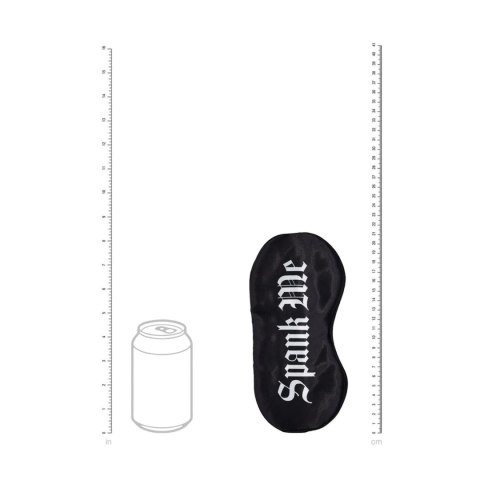 Spank Me - Printed Satin Mask