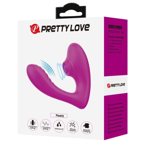 Pretty Love Naty Clitoral Thrusting Stimulator