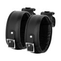 Bedroom Fantasies - Thigh and Wrist Strap Bondage Black