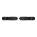 Bedroom Fantasies - Thigh and Wrist Strap Bondage Black