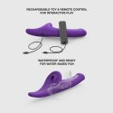 MULTI ORGASM DILDO - S - PURPLE TR