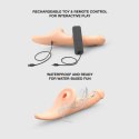 MULTI ORGASM REALISTIC DILDO - M - VANILLA TR