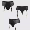 HARNESS LINGERIE IDYLLE - XL - BLACK