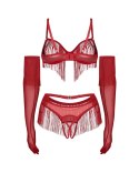 Rossay Red komplet 4-częściowy otwarty 2XL/3XL