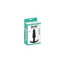 ANAL PLUG Black beaded