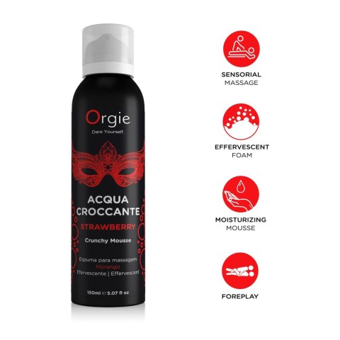 Acqua Croccante Crunchy Mousse Strawberry 150 ml