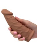 Vibrating Extension 7 Inch 17.25cm Caramel