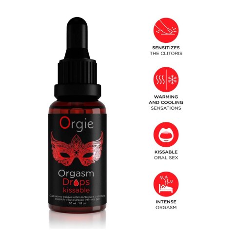 Żel-ORGASM DROPS KISSABLE - 30 ML