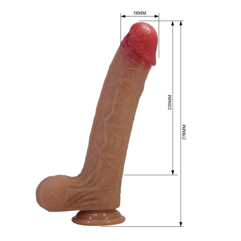 Pretty Love Orson - Realistic Silicone Dildo 10.9"