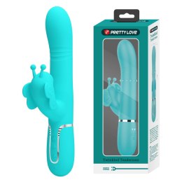 Pretty Love Twinkled Tenderness Turquoise - Rabbit Vibrator