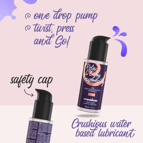 CRUSHIOUS ANAL USE LUBRICANT 50 ML