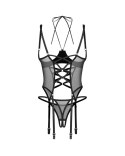 Dominna gorset i stringi otwarte L/XL