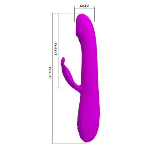 Pretty Love Bella Purple - Butterfly Rabbit Vibrator
