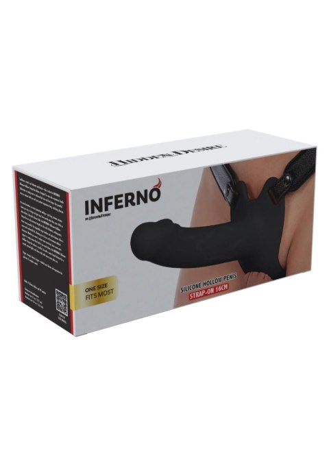 Hollow Penis Strapon Silicone 16 cm