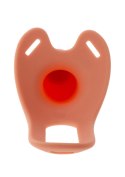 Hollow Penis Strapon Vibrating Silicone 16 cm
