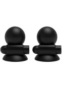 Vibrating Nipple Suckers Black