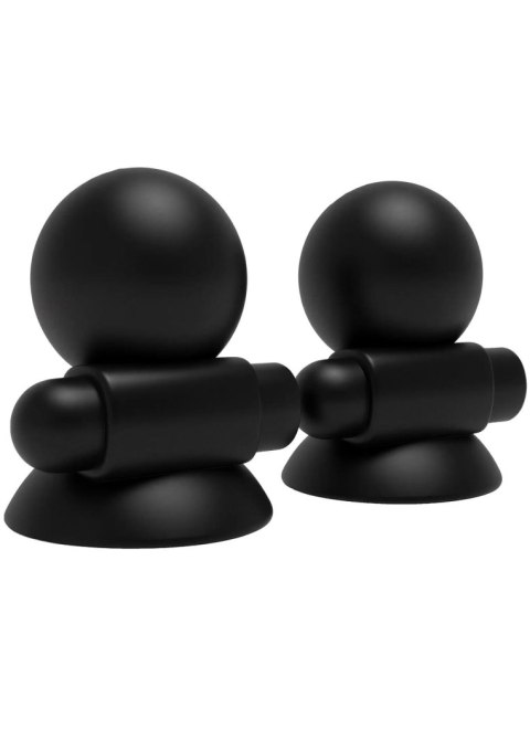 Vibrating Nipple Suckers Black