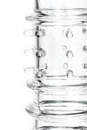 A-TOYS, Penis Sleeve, TPR, Transparent, 15.3 cm