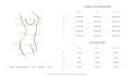 Donarella komplet 3-częściowy otwarty M/L