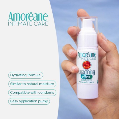 Lubrykant na bazie wody z efektem rozgrzewającym. Lubricant Warming Effect (50ml)