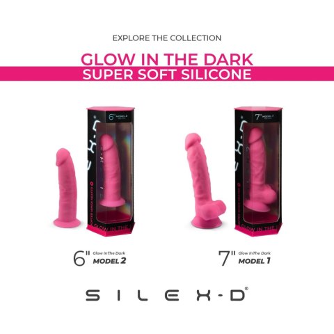 Model 2 6" Pink Box Glow in the Dark