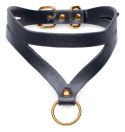 Master Series - Bondage Baddie Collar with O-Ring
