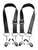 Master Series - Spread Labia Spreader Straps with Clamps