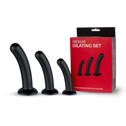 Nexus - Dilator Set Silicone Anal Dildos (S,M,L)