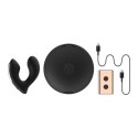 Rosy Gold - Wearable Vibrator with Luxury Charging Case - Black