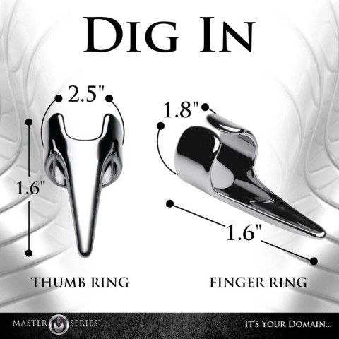 Master Series - Five-Piece Sensation Claw Rings