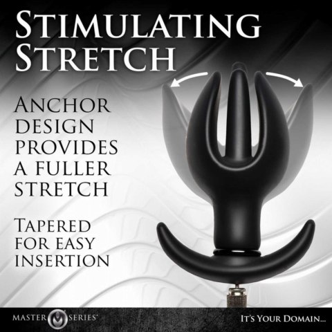 Master Series - Inflatable Silicone Anal Plug