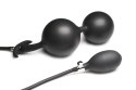 Master Series - Weighted Inflatable Silicone Anal Plug
