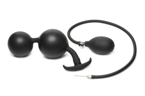 Master Series - Weighted Inflatable Silicone Anal Plug
