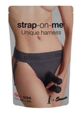 HARNESS LINGERIE UNIQUE- ONE SIZE - GREY