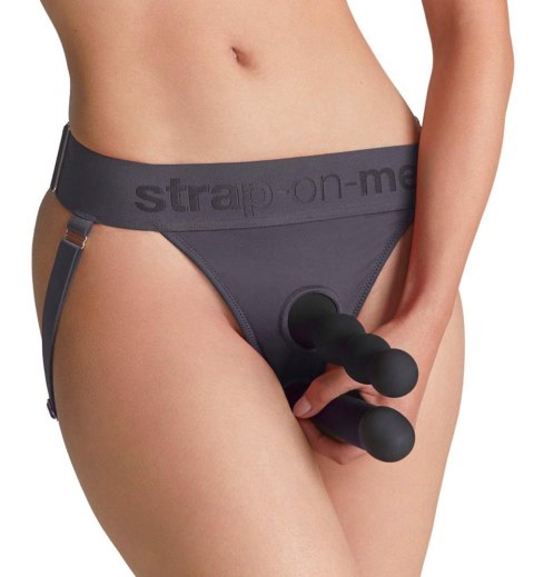 HARNESS LINGERIE UNIQUE- ONE SIZE - GREY