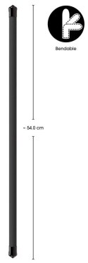 BK bendable cock & ball ring